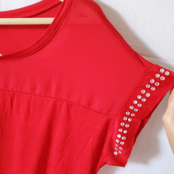 NWOT Faith and Joy Short Sleeve Top - Picture 3 of 5